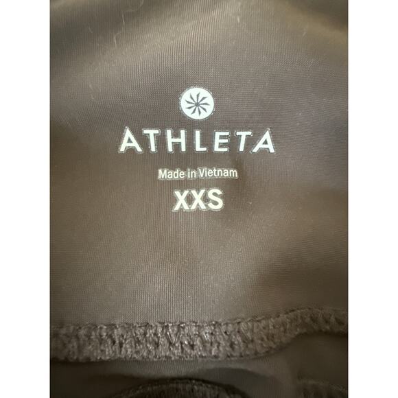 Athleta Stellar Tights Womens Size XXS in Espresso - Picture 7 of 9